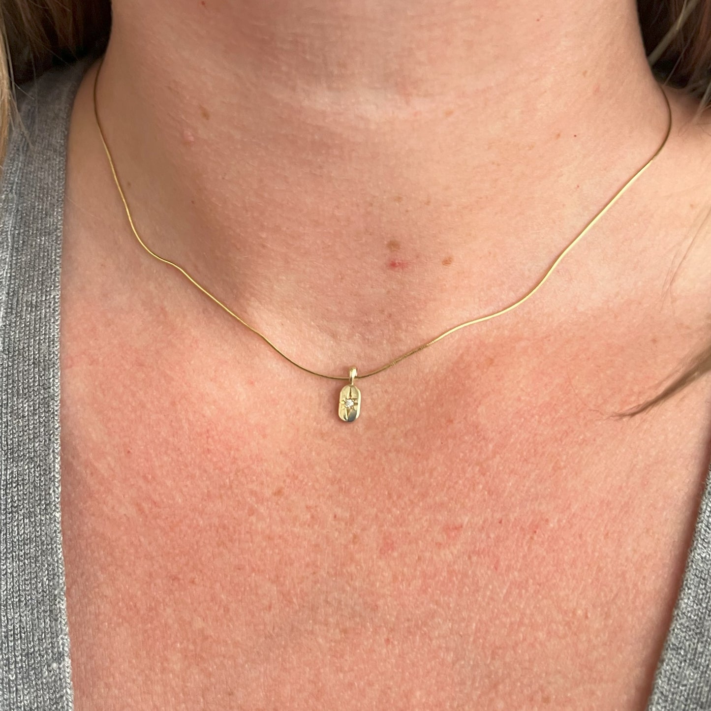 Mini Stone Charm