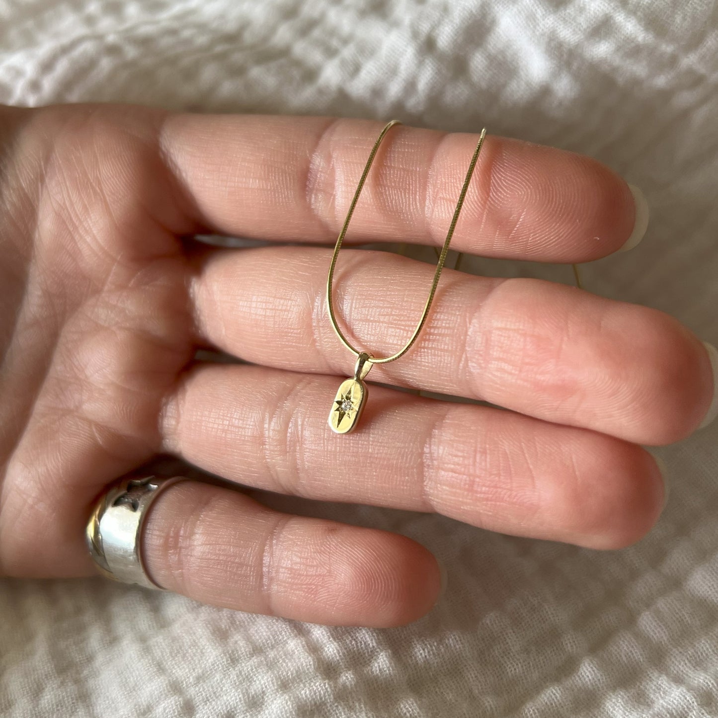 Mini Stone Charm