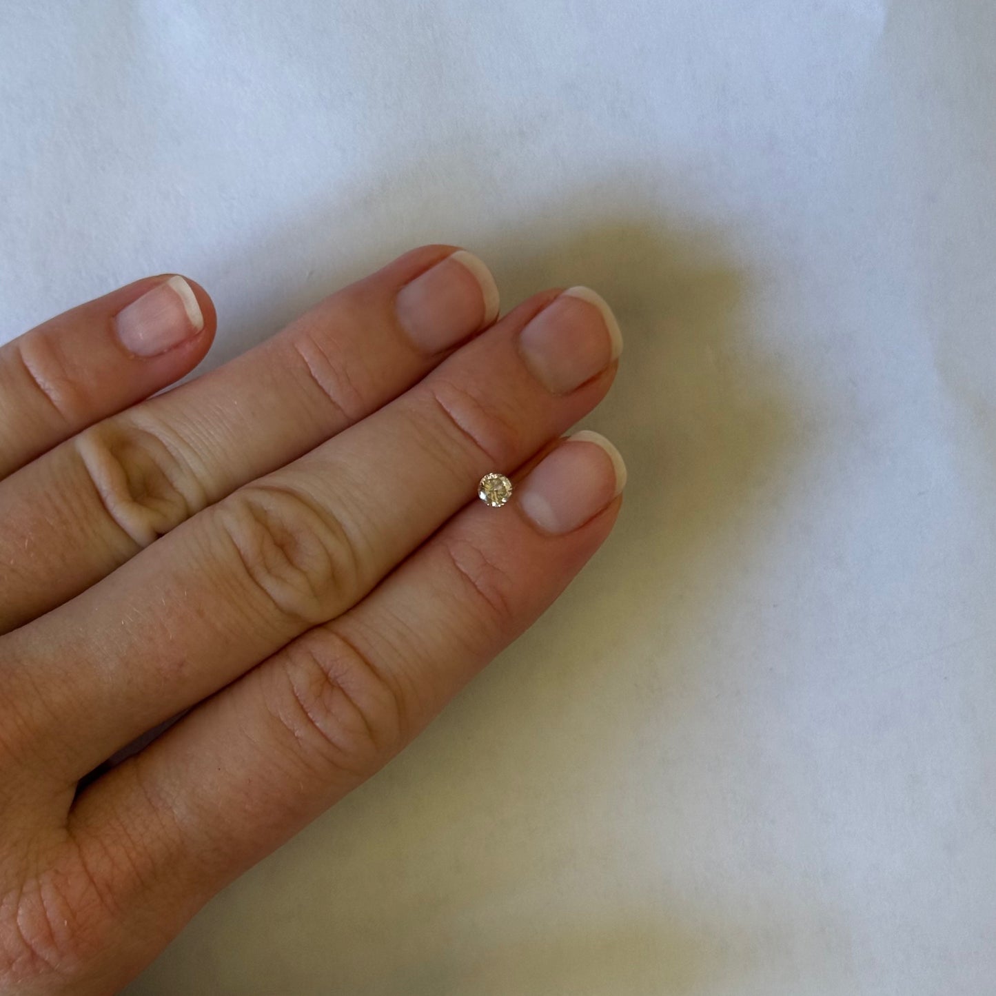 .25 ct Champagne Natural Diamond