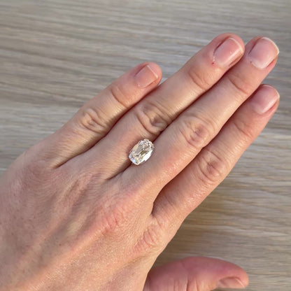 Old Mine Cut 4.05ct D VS2 Lab Diamond