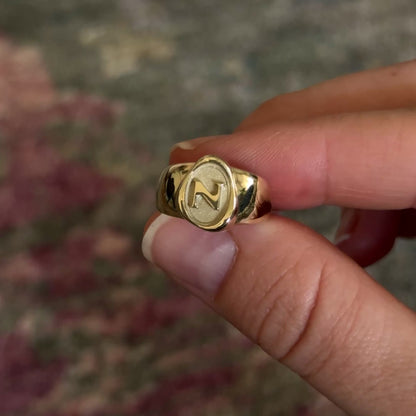 Wax Seal Signet Ring
