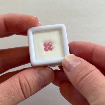 .77tcw 3.2mm Calibrated Pink Spinels