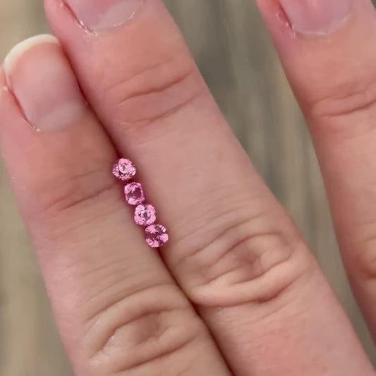 .77tcw 3.2mm Calibrated Pink Spinels