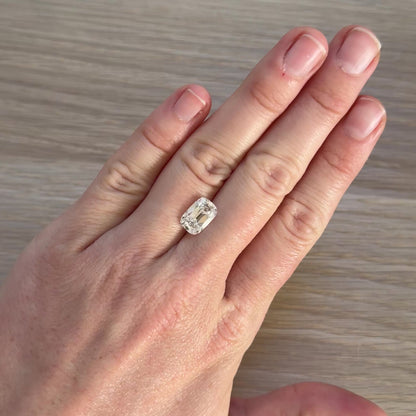 Old Mine Cut 3.51ct D VS2 Lab Diamond
